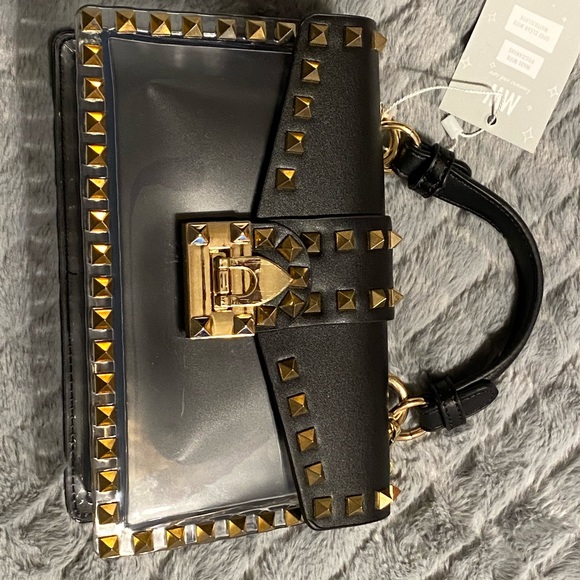 Beautiful black mini handbag. - Picture 3 of 4